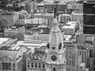 A view of City Hall from One Liberty Observation Deck [Philadelphia, PA]