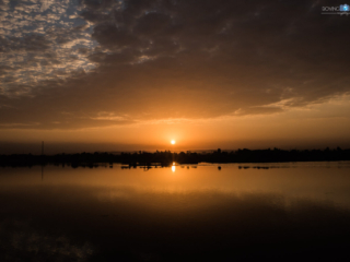 Sunset on the Nile [Nile River - Egypt]