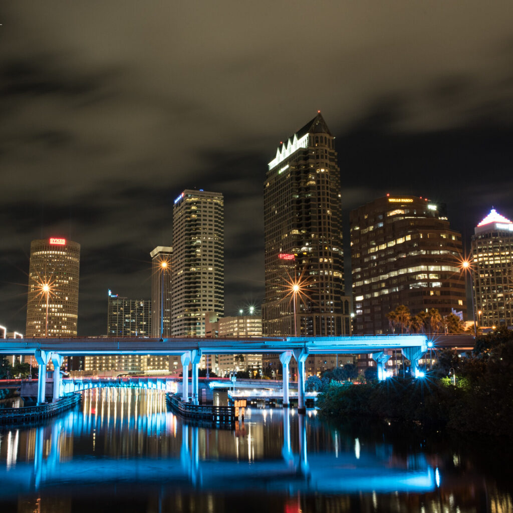 Tampa Skyline [Tampa Riverwalk - Tampa, FL]